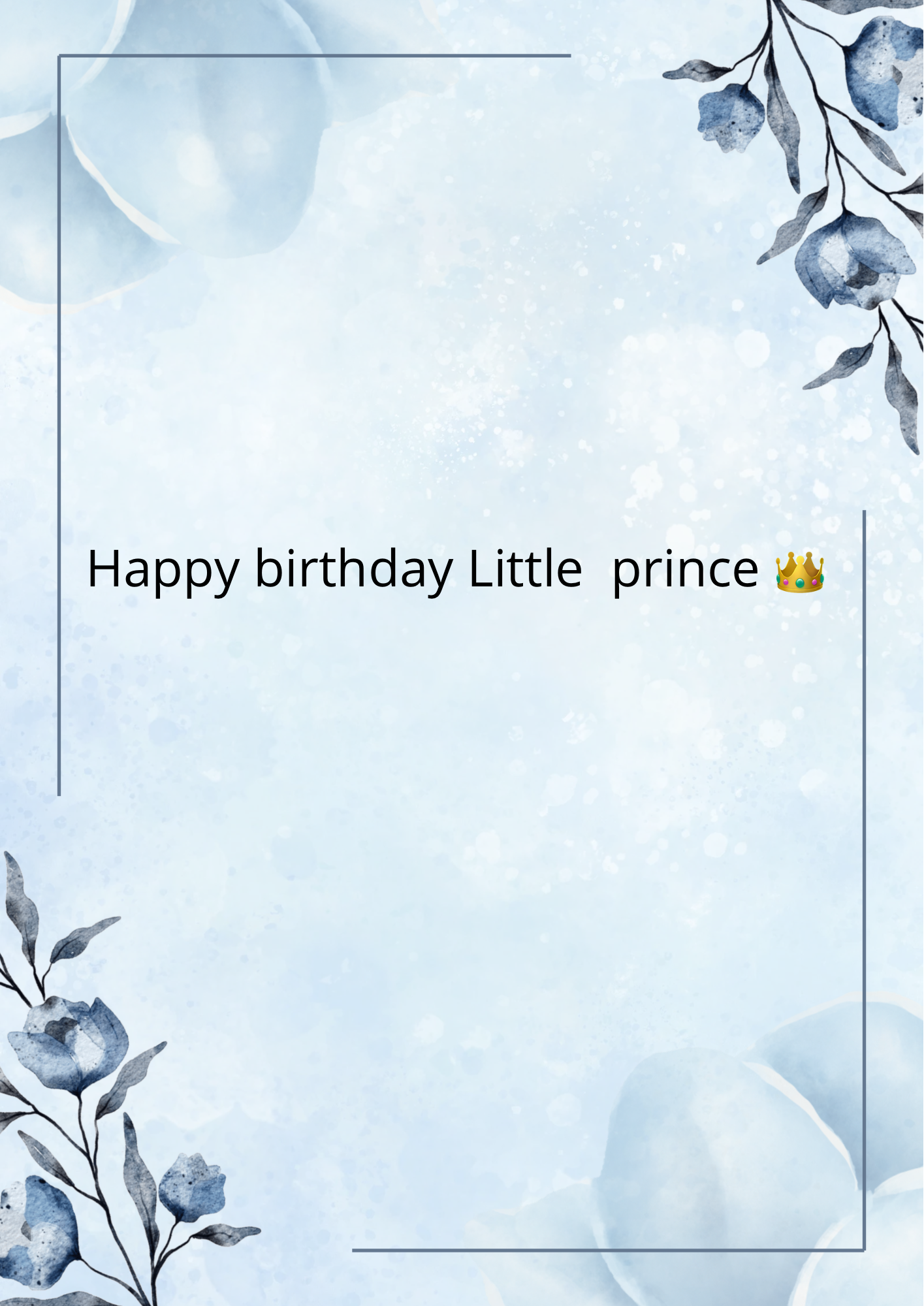 Carte d’anniversaire