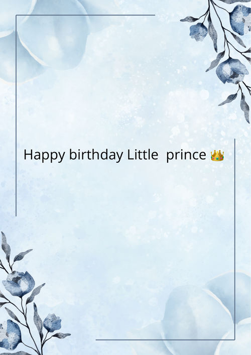 Carte d’anniversaire